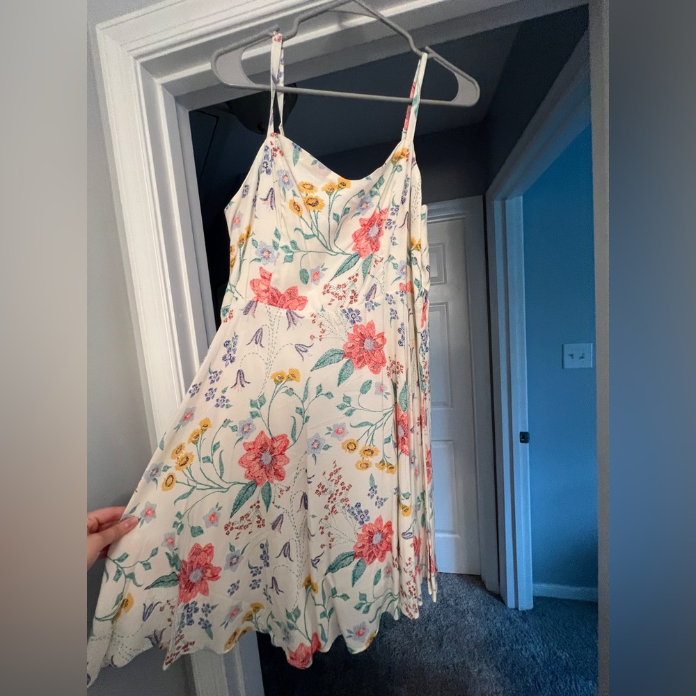 Floral sun dress